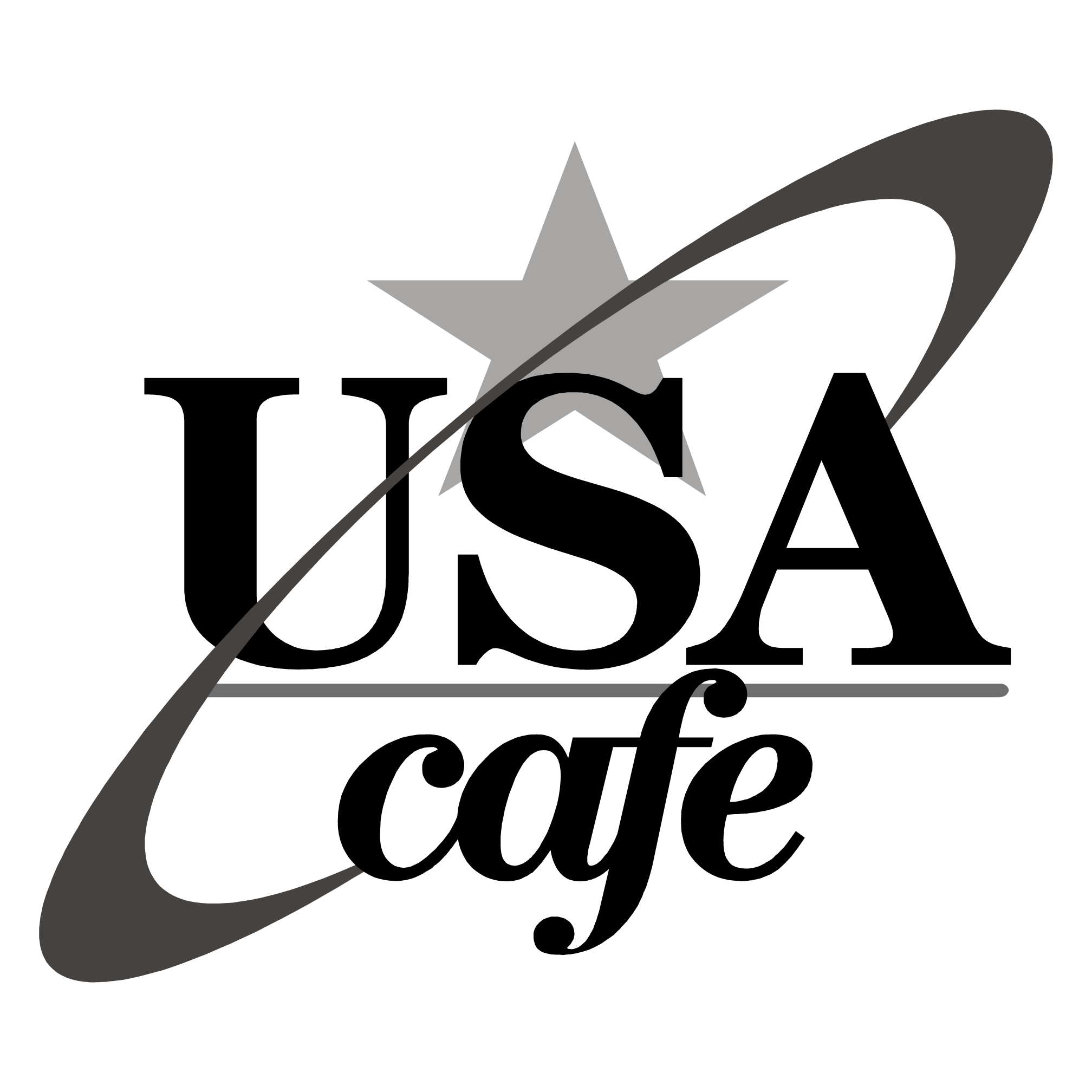 USA-Cafe-Logo-Vector