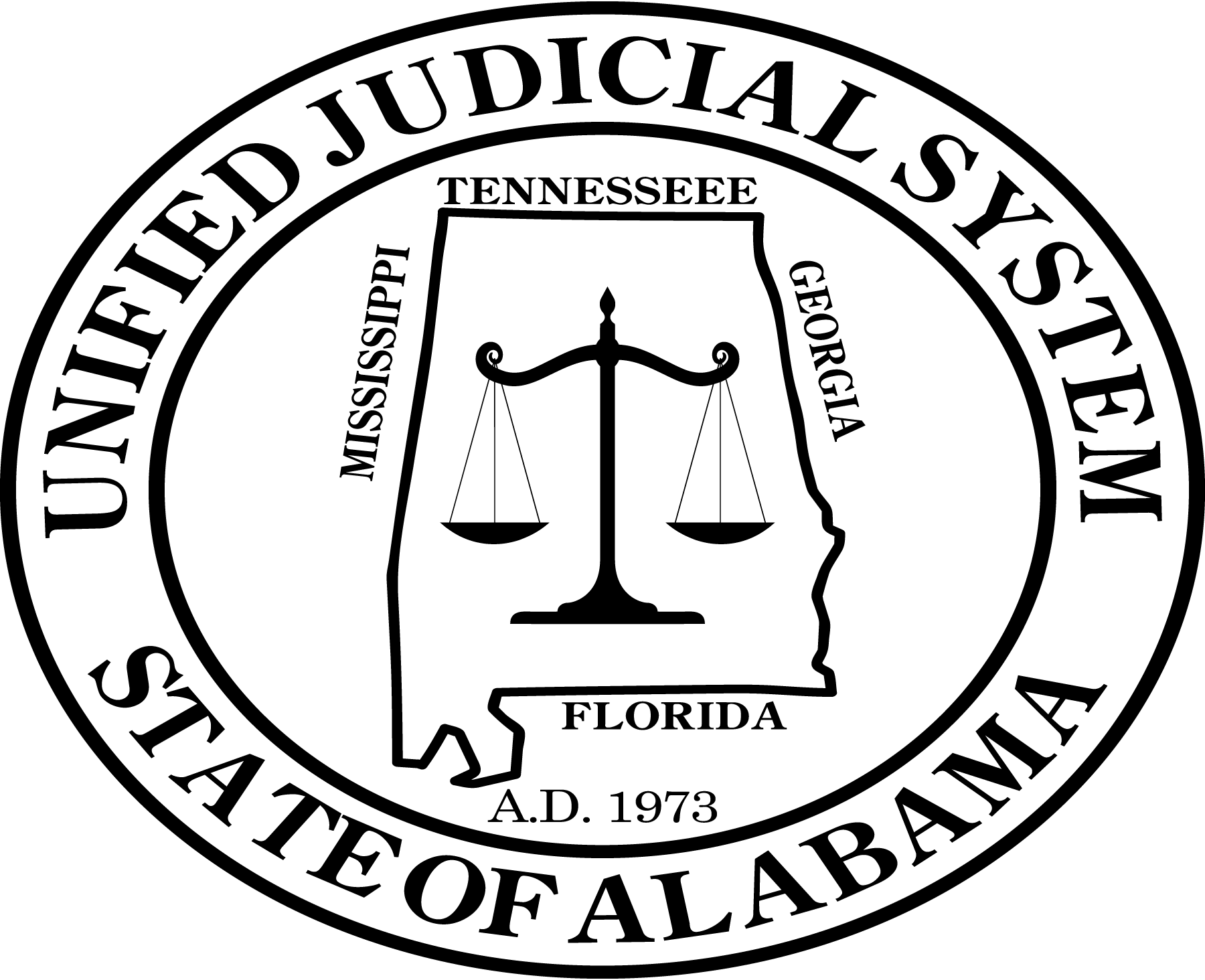 Unified-Judicial-System-of-Alabama-Logo-Vector