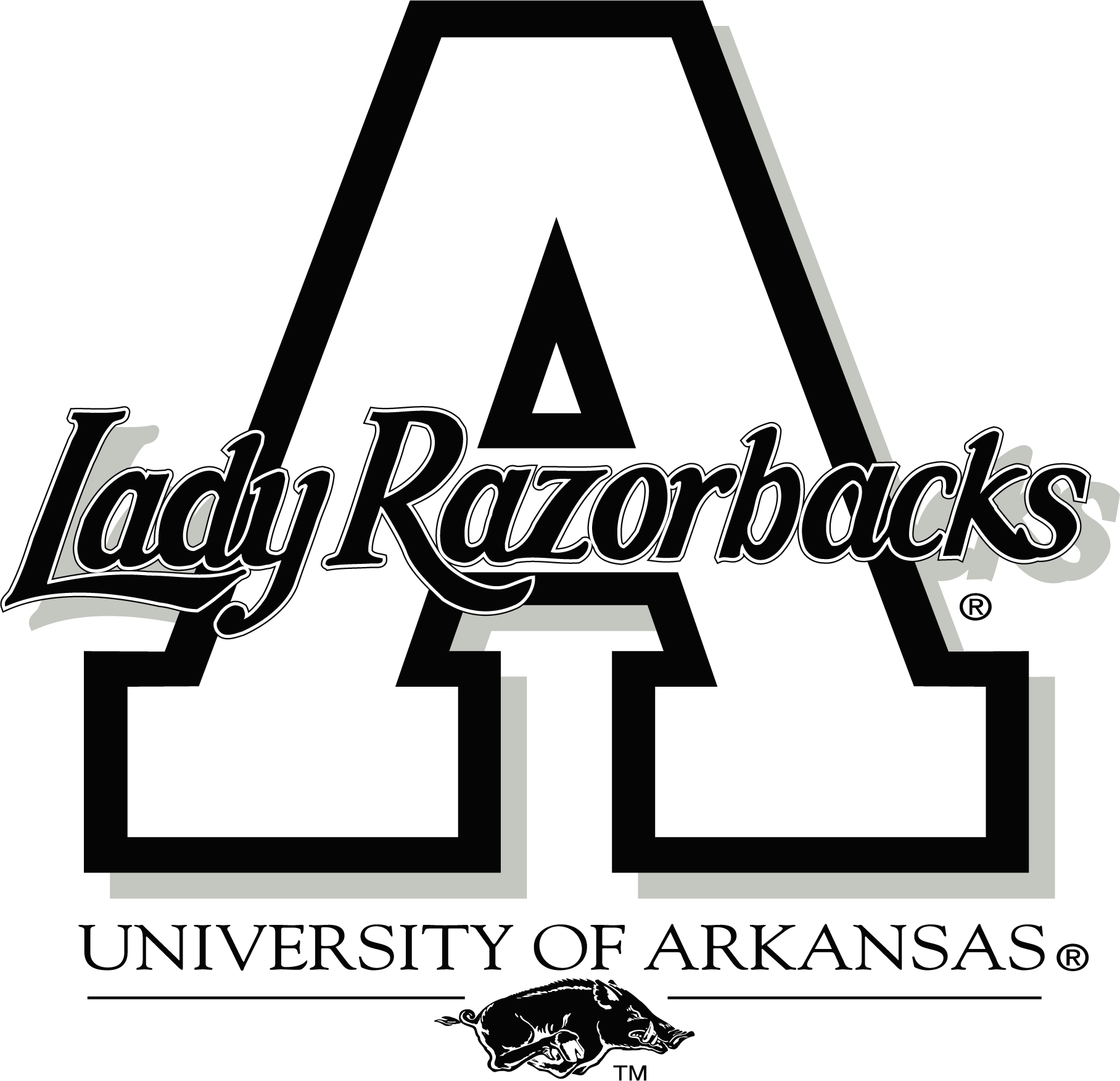 University-of-Arkansas-Lady-Razorbacks-Logo-Vector