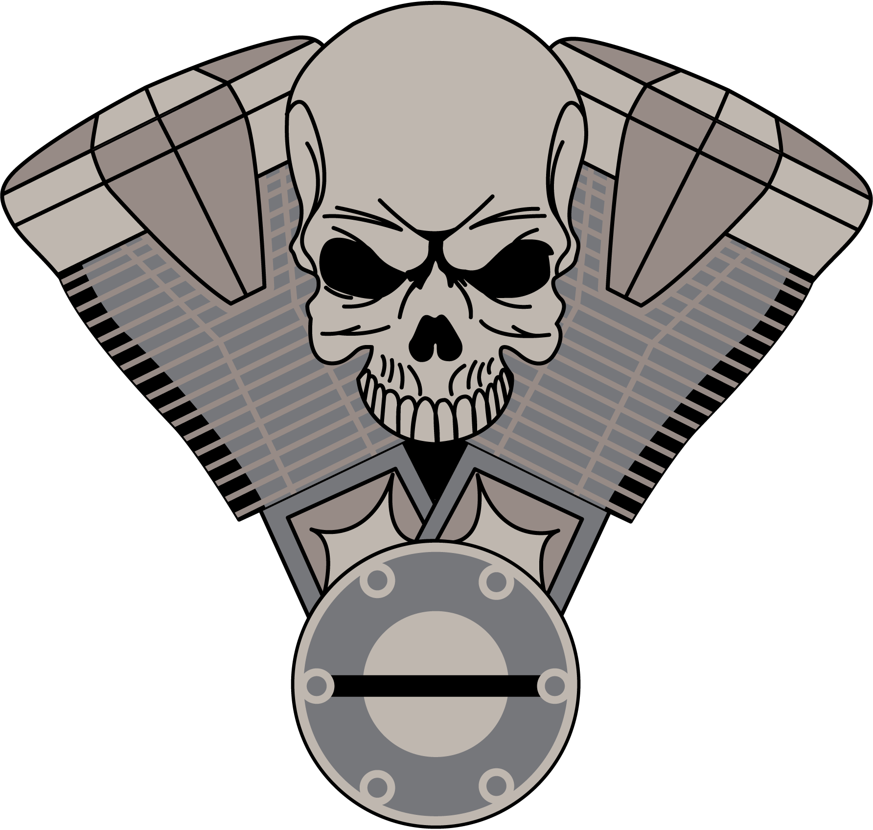 V-Twin-Motor-Logo-Vector