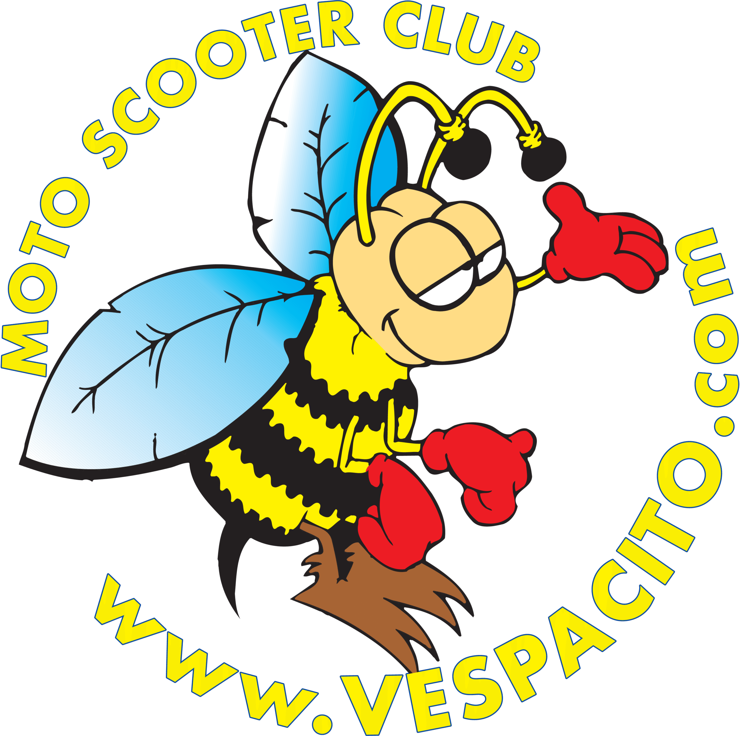 Vespacito-moto-scooter-club-Logo-Vector