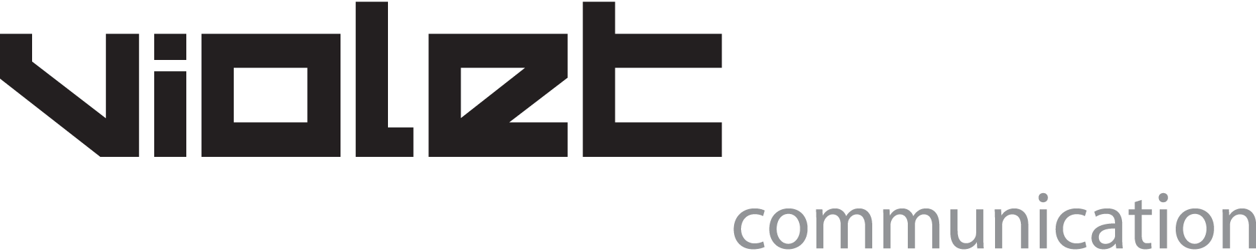 Violet-Communication-Logo-Vector