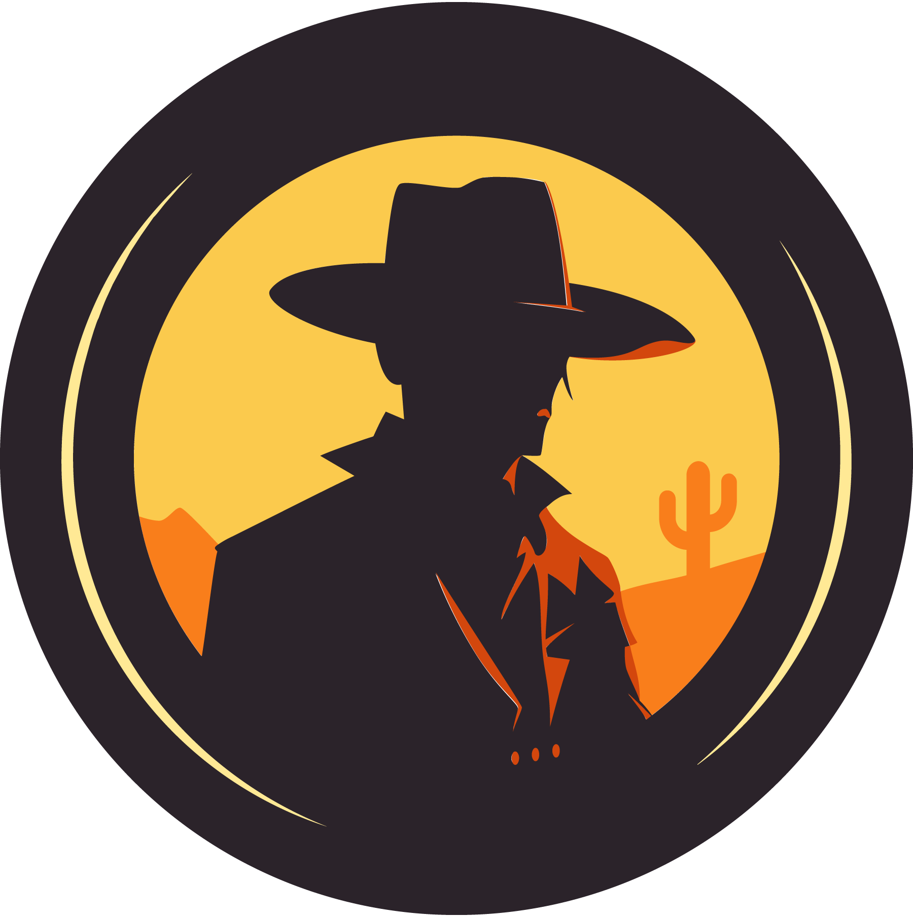 Wanted-Win-Casino-Icon-Logo-Vector