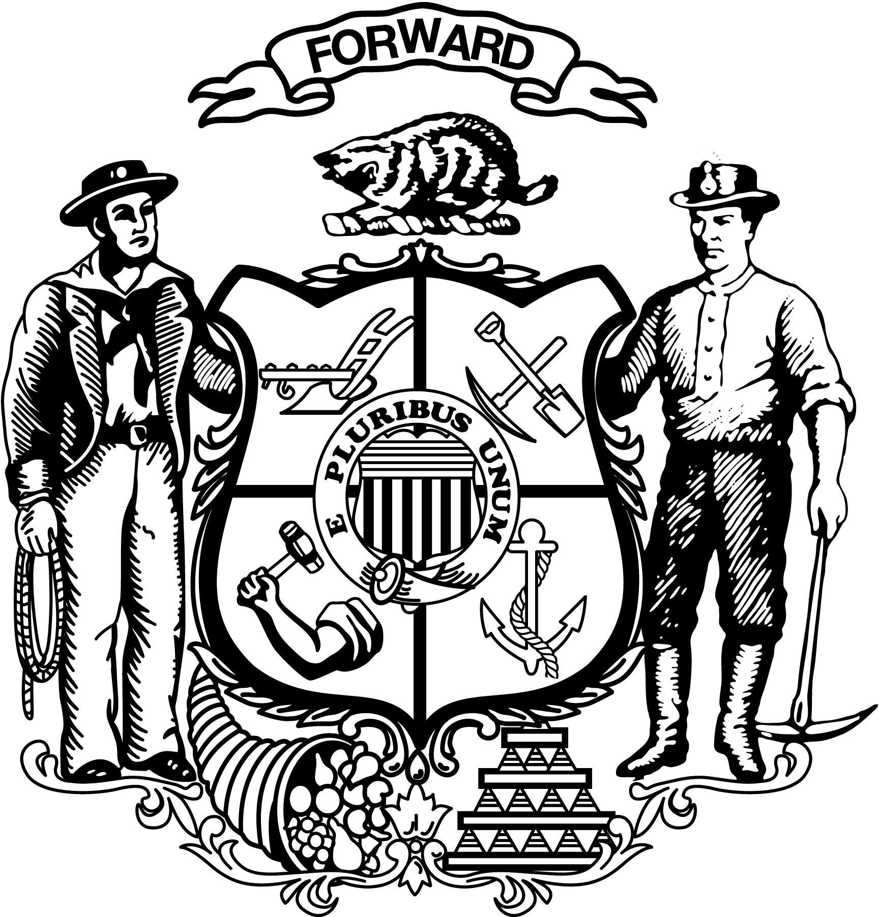 Wisconsin-StateSeal-Logo-Vector