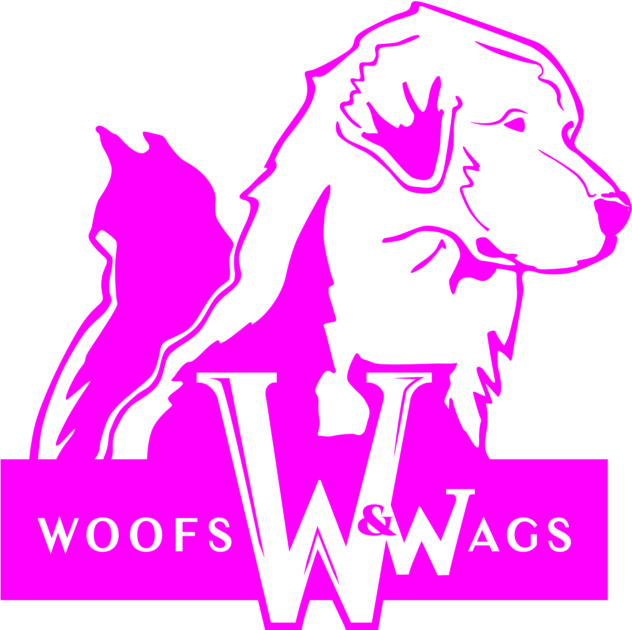 Woofs-&-Wags-San-Diego-Logo-Vector