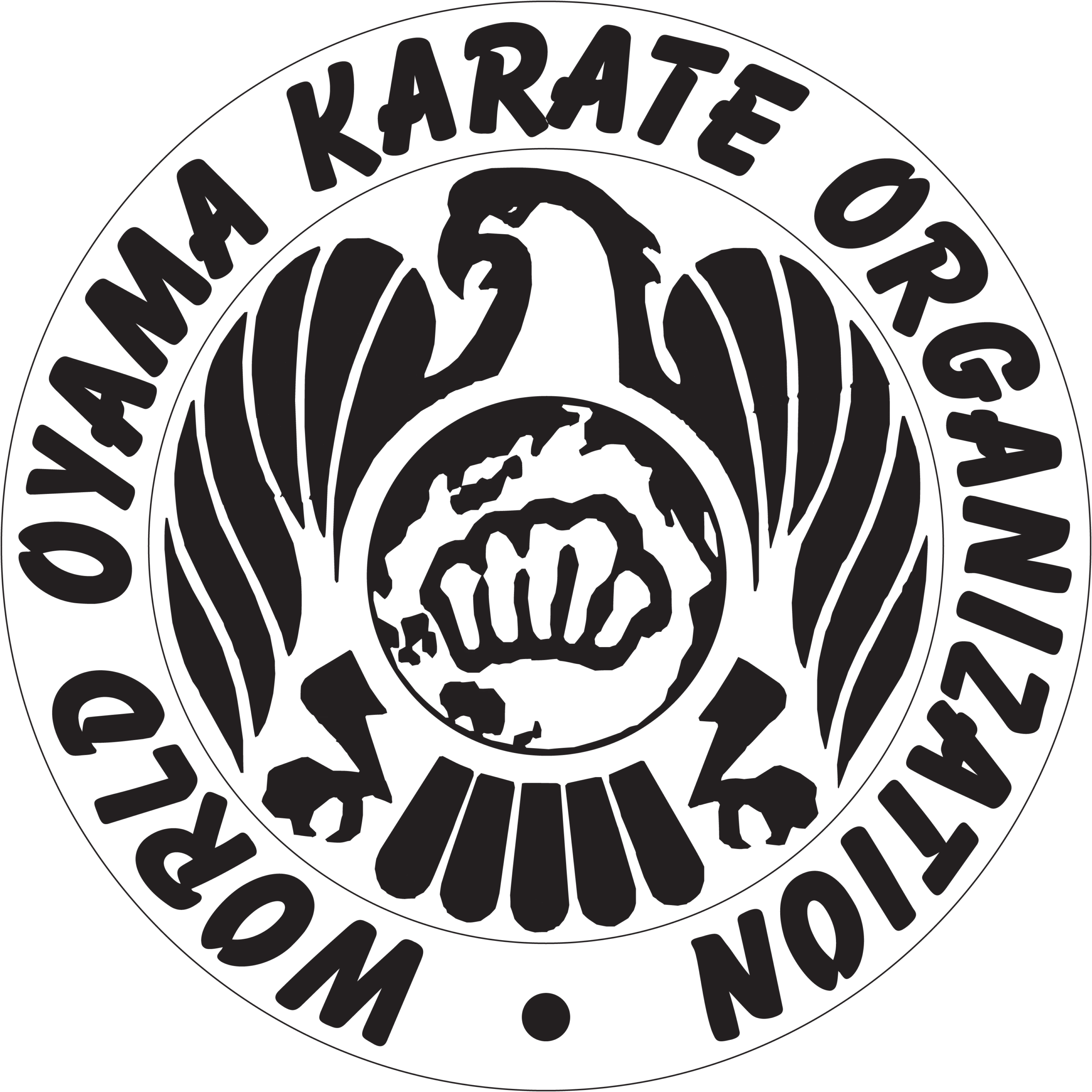 World-Oyama-Karate-Organization-Logo-Vector