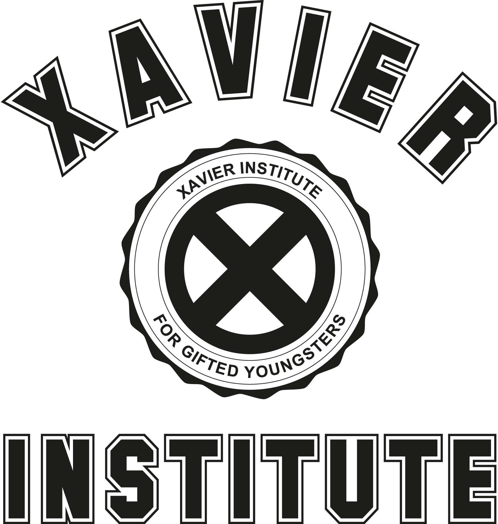 Xavier-Institute-Logo-Vector