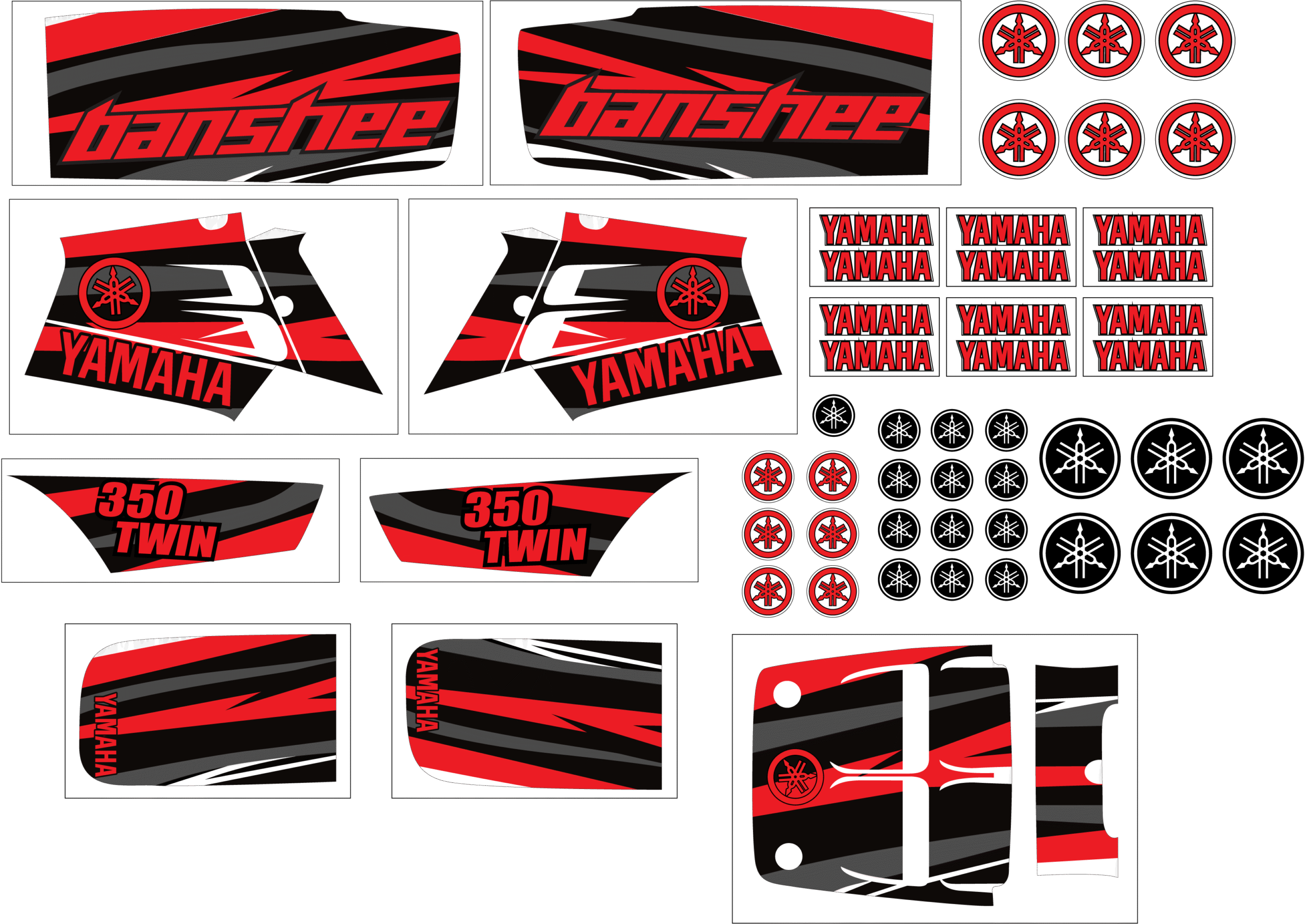 YAMAHA-BANSHEE-STICKERS-Logo-Vector