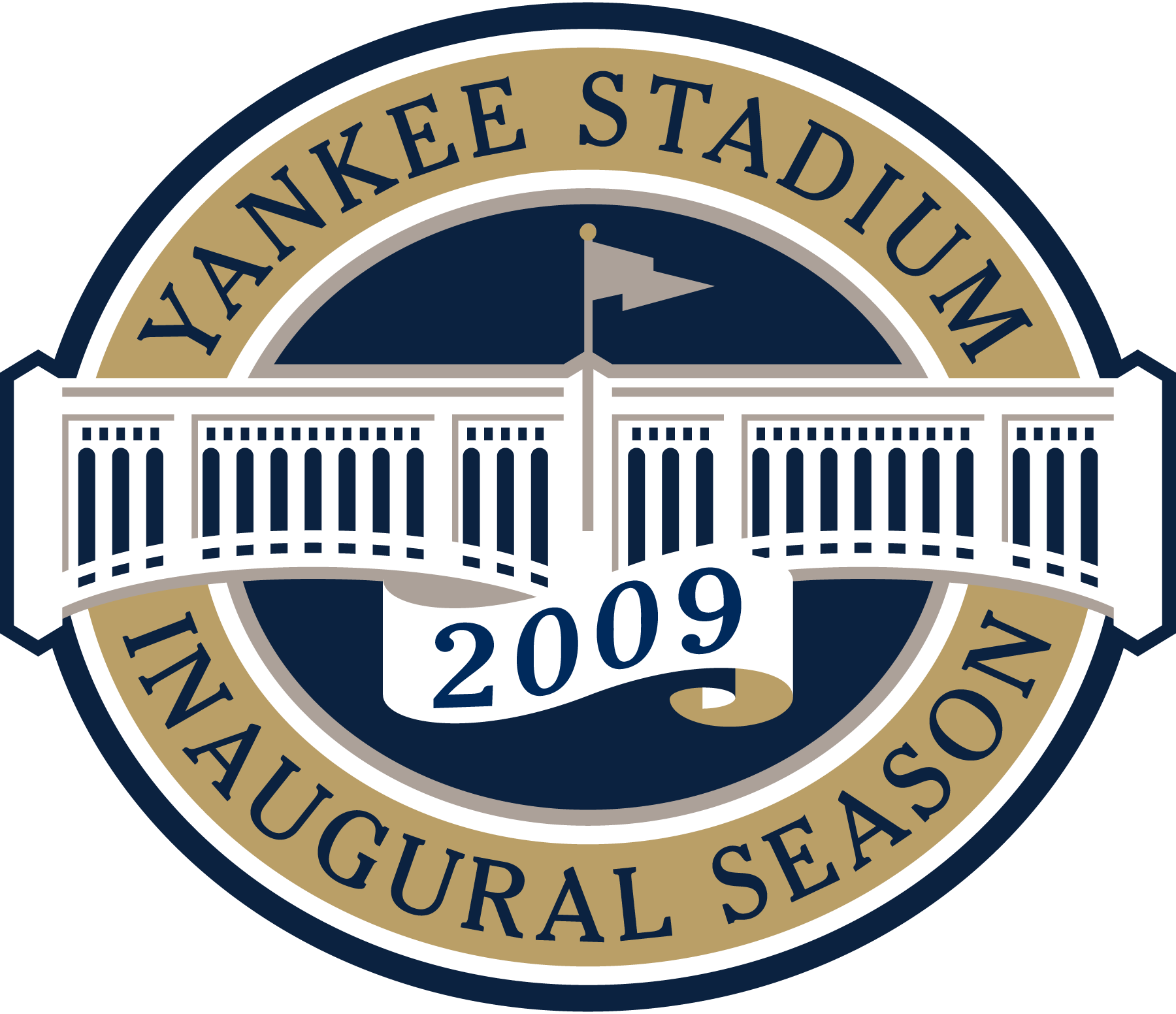 Yankee-Stadium-Inaugural-Season-2009-Logo-Vector-Logo-Vector