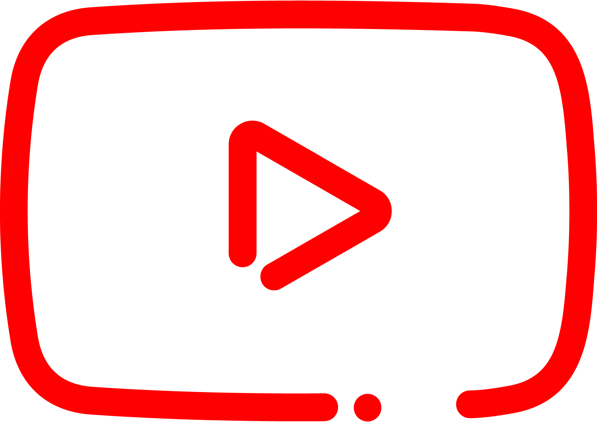 YouTube-Minimal-Icon-Vector