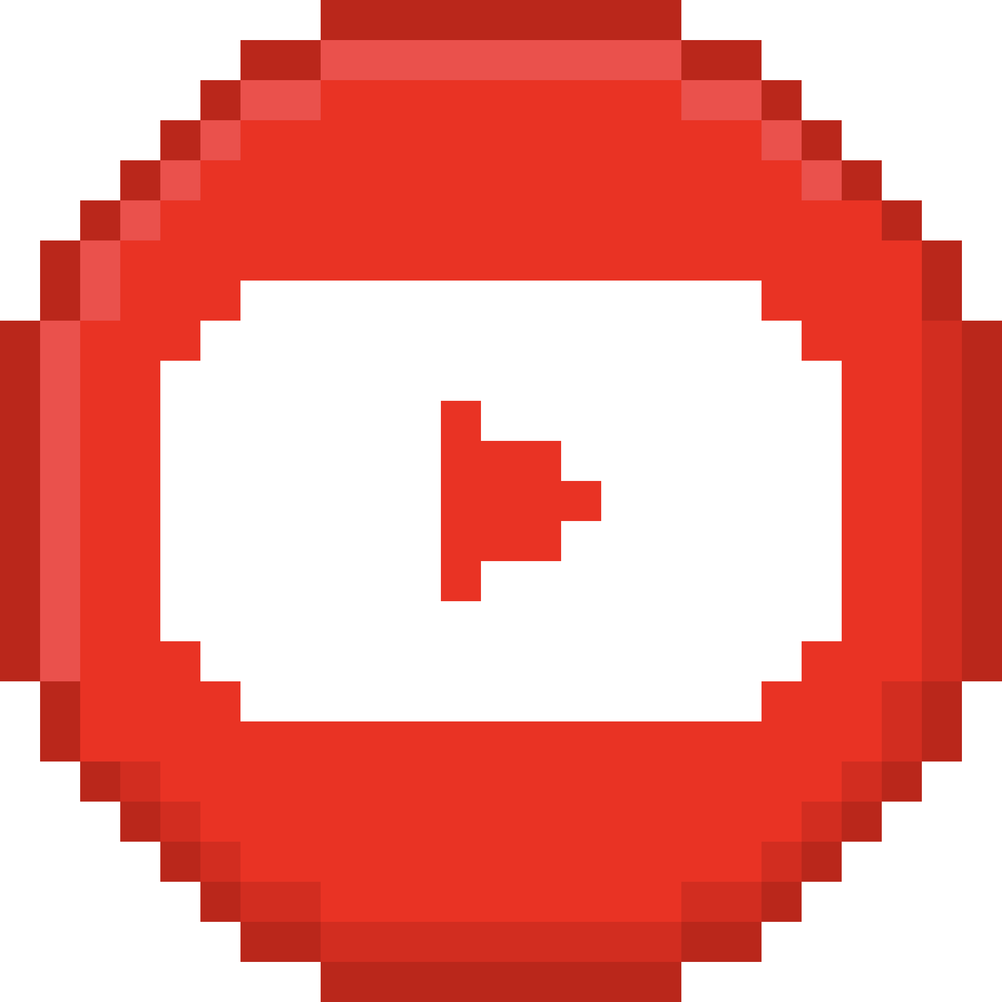 Youtube-Pixel-Icon-Vector