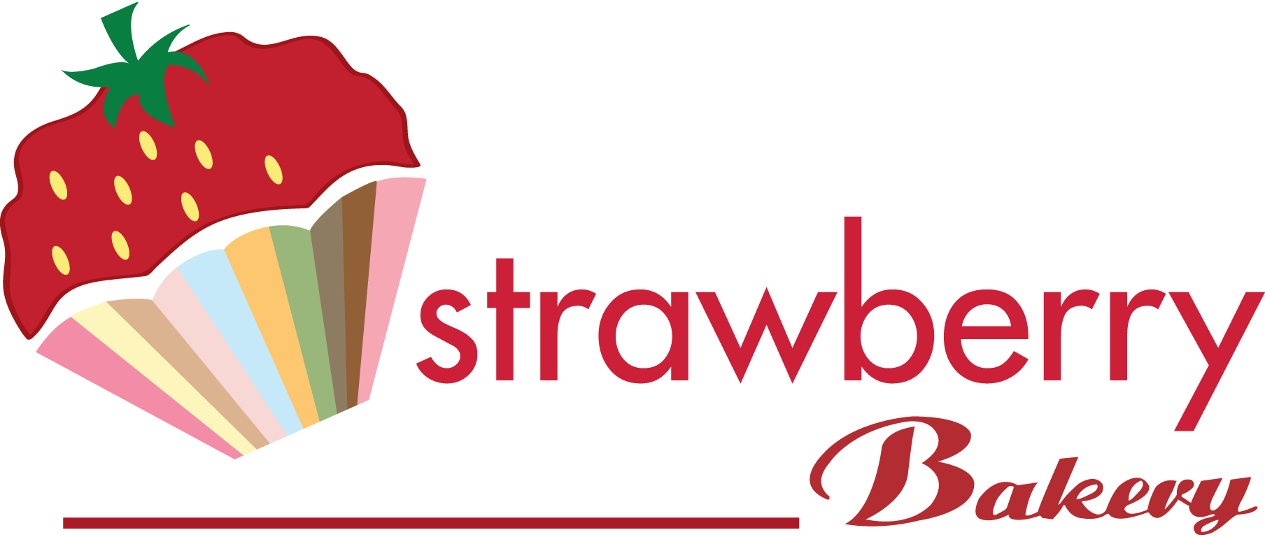 strawberry-bakery-Logo-Vector